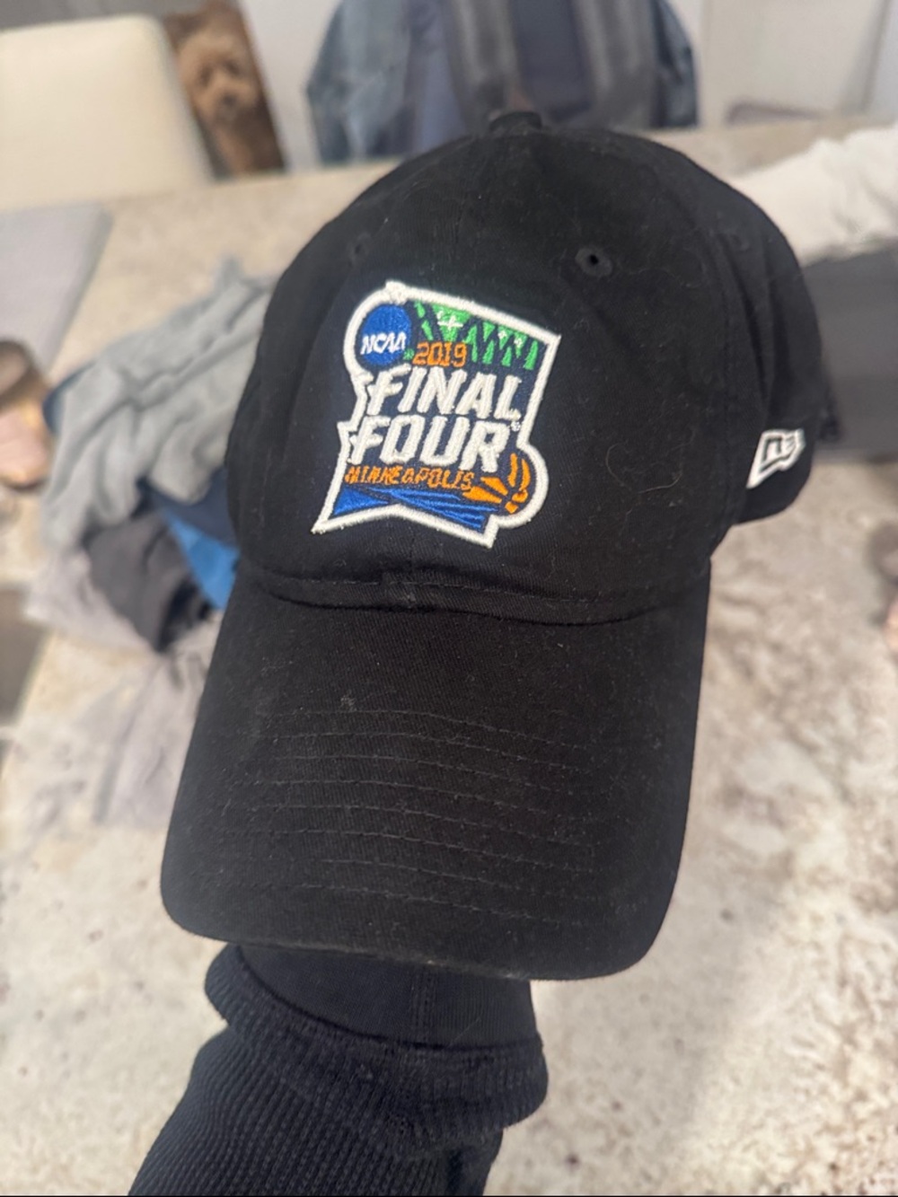 New Era Black Final Four Indianapolis 2019 Embroidered Cap